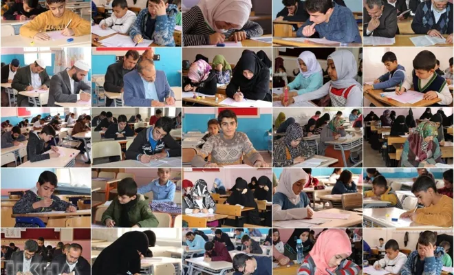 On binler 'Kur'an Pınarı'nda sınav heyecanını yaşadı