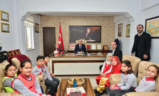 Miniklerden 'Yaşayan Okul' projesi  