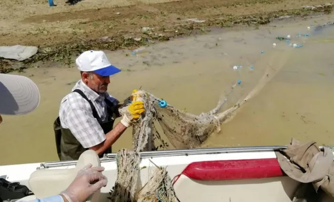 Kaçak Avlanan Balıkçıların Ağlarına El Konuldu