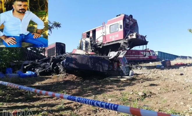 Malatya'da yük trenleri kafa kafaya çarpıştı: Bir ölü 4 yaralı-VİDEO