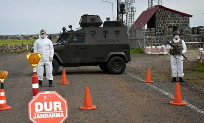 66 ilde 578 yerleşim yeri karantina altına alındı  