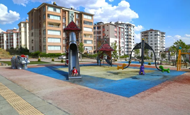 Elazığ’da yeni mahalle parkları