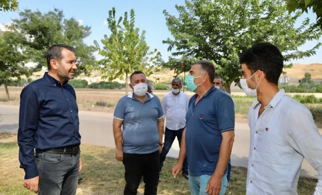 BAŞKAN ŞERİFOĞULLARI ÇALIŞMALARI YERİNDE İNCELEDİ