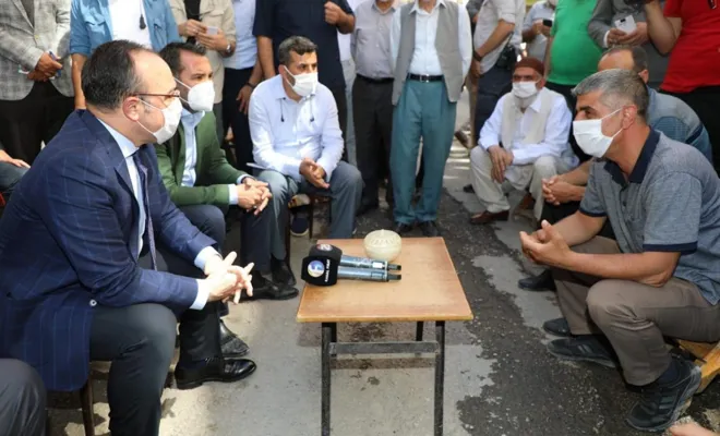 Elazığ Valisi mahalle ziyaretlerine devam ediyor