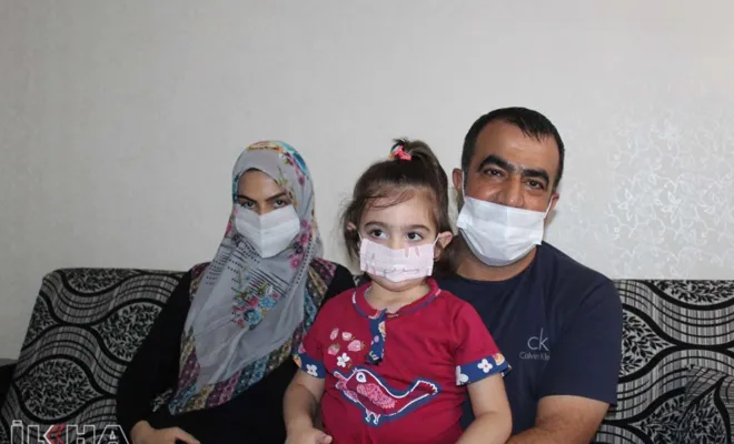 Kızının 15'inci ameliyatı başarılı geçen baba, hayırseverlere teşekkür etti 