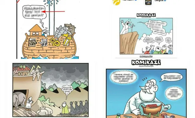 Turkcell'e karikatür rezaleti tepkisi AHLAKSIZCA VE EDEPSİZCE