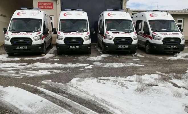 Elâzığ 112 Acil Sağlık Hizmetleri filosu güçleniyor