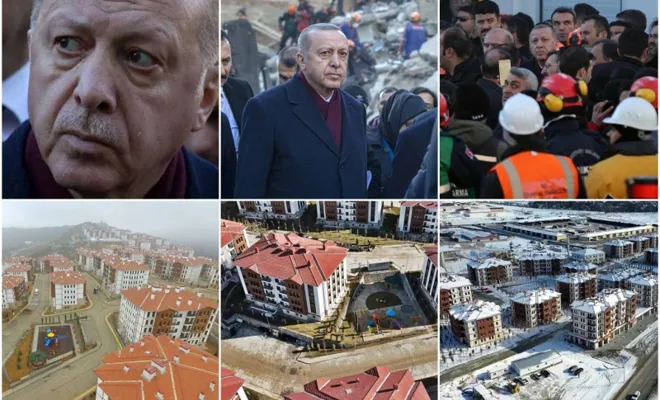 Cumhurbaşkanı Erdoğan'dan "Elazığ'daki deprem konutları" paylaşımı