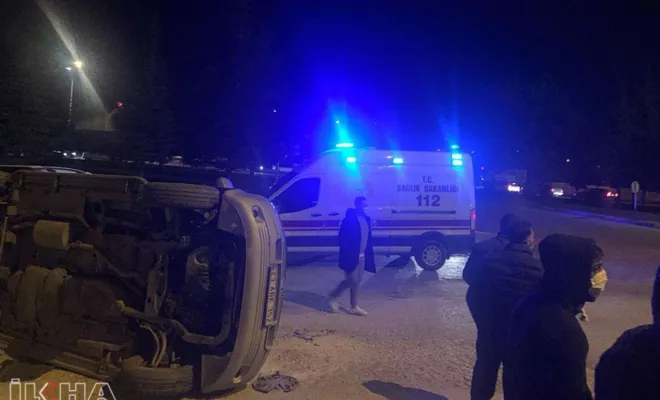 Elazığ'da kaza: 2 Yaralı