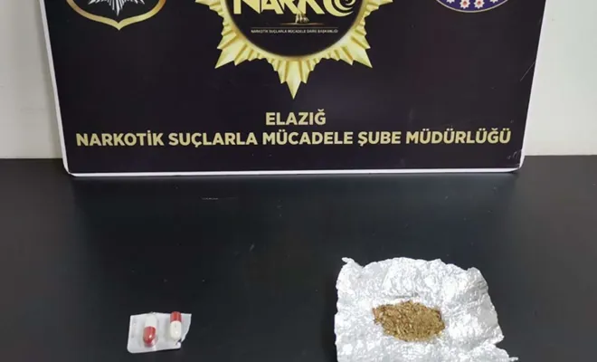 Elazığ'da suçüstü yakalanan uyuşturucu satıcısı tutuklandı