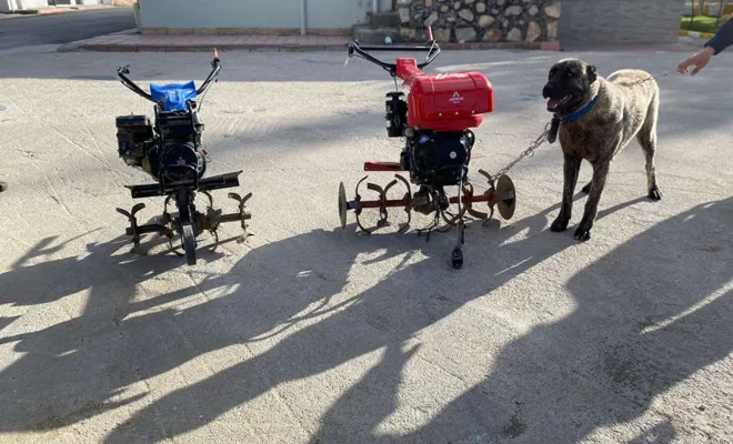 Elâzığ’da çapa makinası ve köpek çalan şahıs yakalandı 