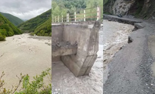 Kastamonu'da 15 köprü yıkıldı, 26 köye ulaşım sağlanamıyor 
