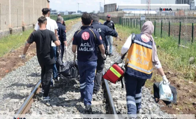 Diyarbakır'da ray üzerinde başı gövdesinden ayrılmış ceset bulundu 