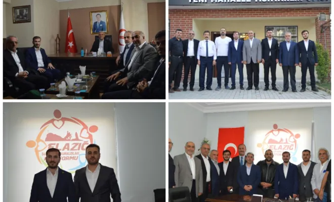 HÜDA PAR ELAZIĞ İL BAŞKANI YASİN KAVAKLI ZİYARETLERİNE DEVAM EDİYOR