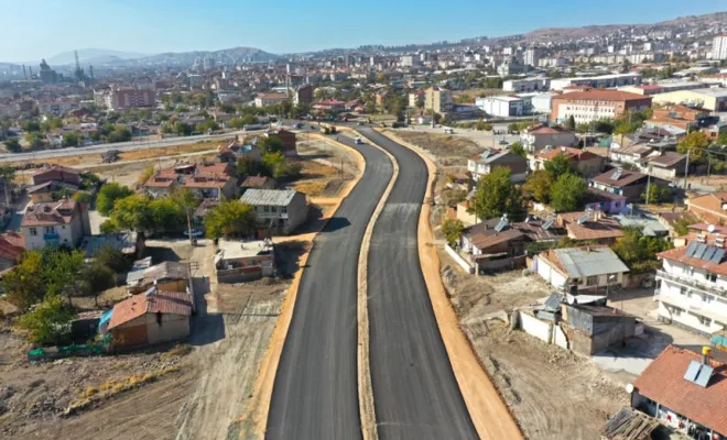 Doğukent-Salıbaba ve Sanayi Mahallelerini Bağlayan Yeni İmar Yolundaki Çalışmalar Tamamlandı