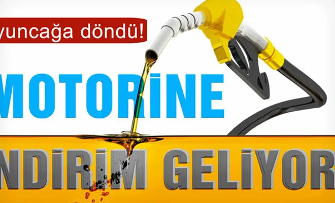 Motorine indirim geliyor!