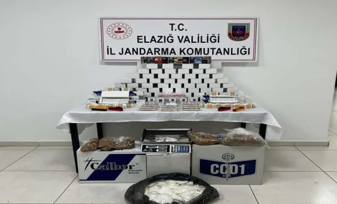 Kovancılar'da kaçak sigara operasyonu : 1 gözaltı