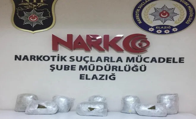 Elazığ`da uyuşturucu ticaretinden 3 kişi tutuklandı