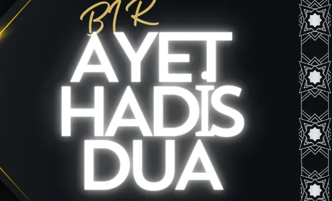 "Allah'ım! Senden; dünya ve ahirette afiyet dilerim”