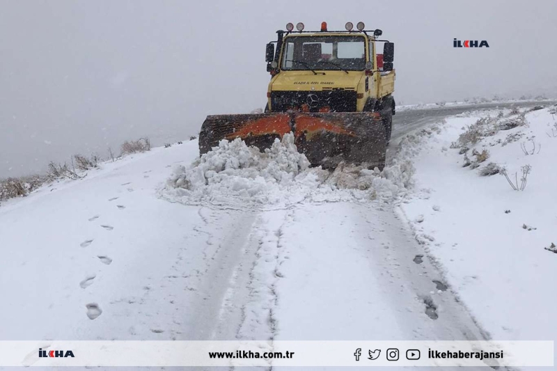 Elazığ`dan komşu illere ağır tonajlı araçların gidişine kar nedeniyle izin verilmeyecek